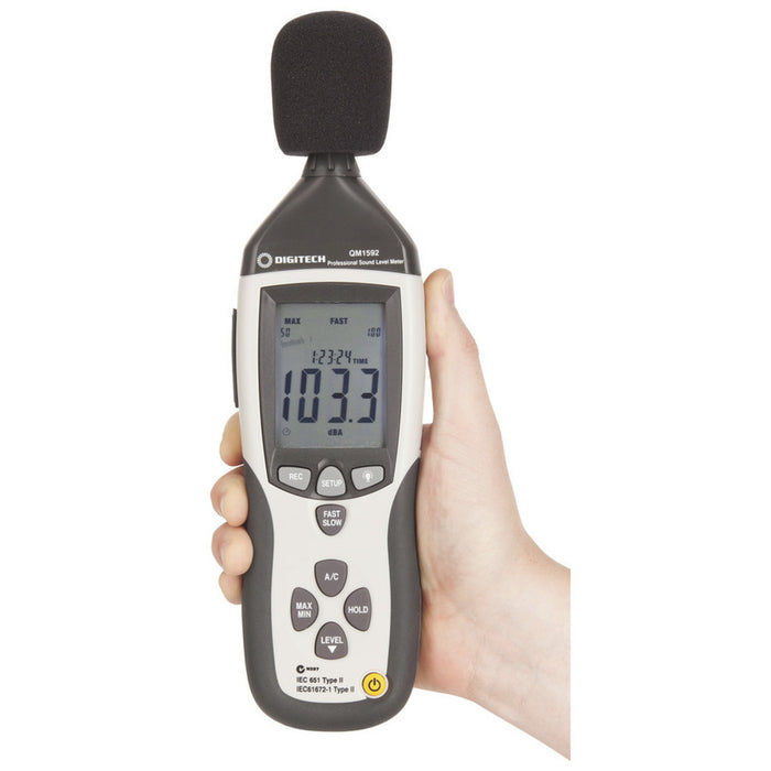 Pro Sound Level Meter with Calibrator