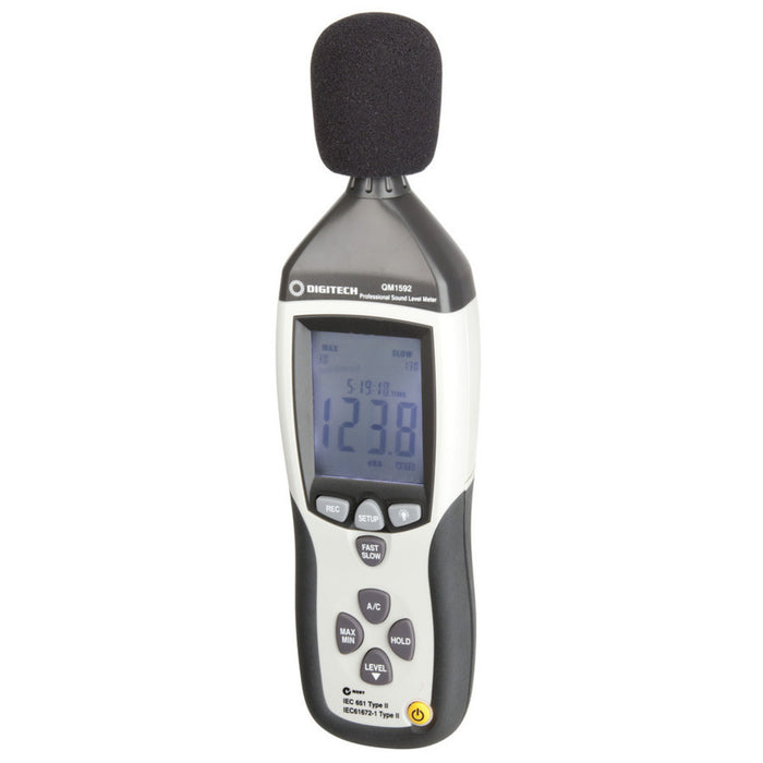 Pro Sound Level Meter with Calibrator