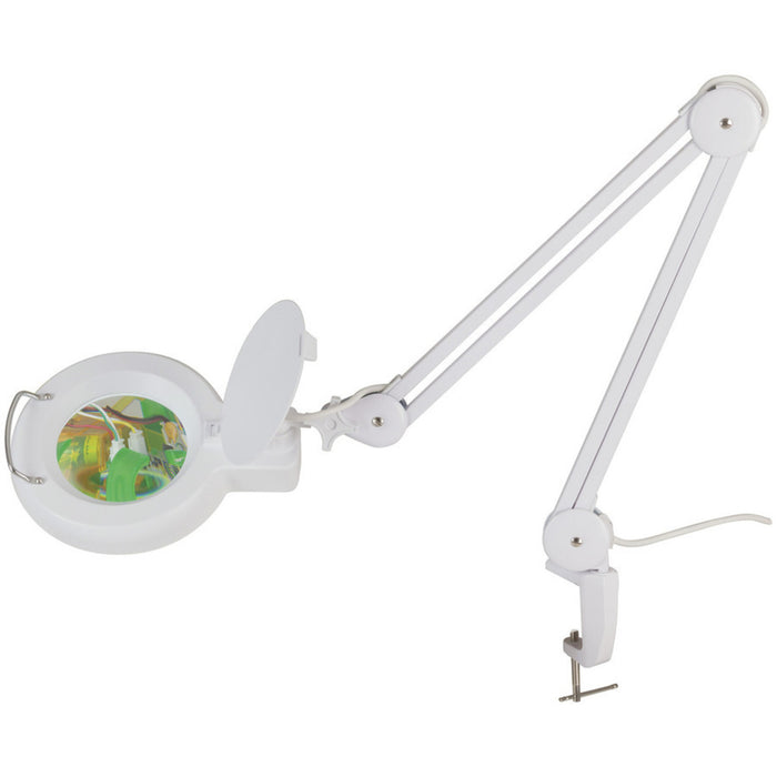 Desk Mount LED Laboratory Magnifier Lamp