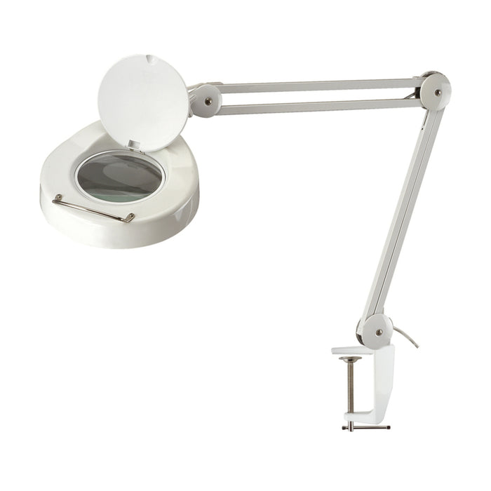 Desk Mount LED Laboratory Magnifier Lamp