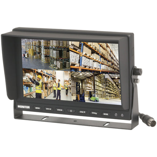 9" LCD Monitor with 4 Channel DVR