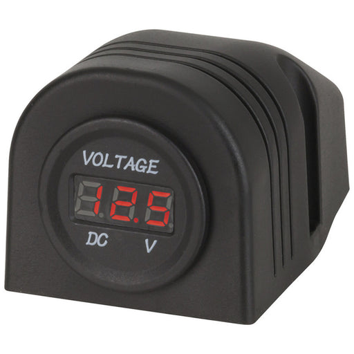 Panel/Surface Mount LED Voltmeter 5-30VDC