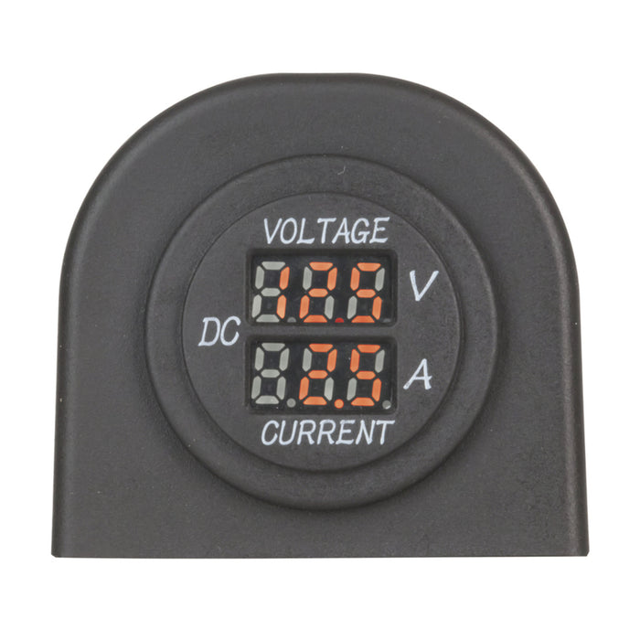 Panel/Surface Mount LED Voltmeter and Ampmeter