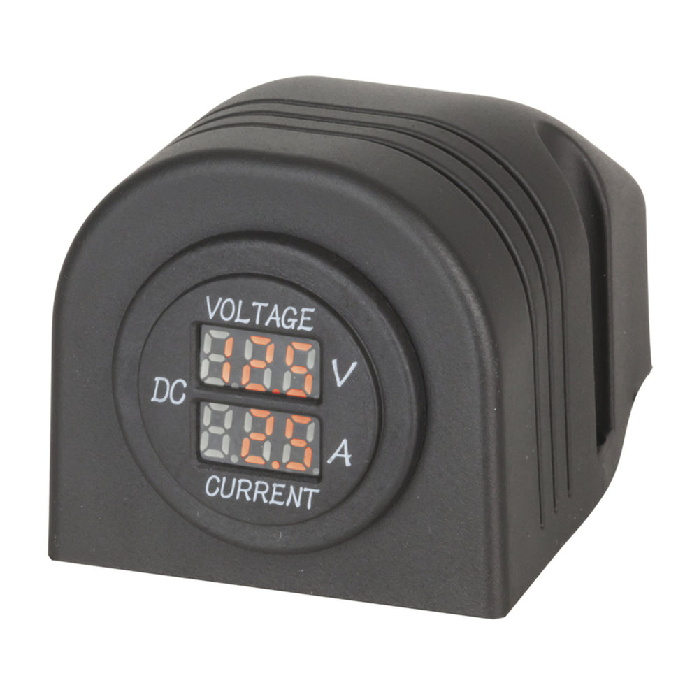 Panel/Surface Mount LED Voltmeter and Ampmeter