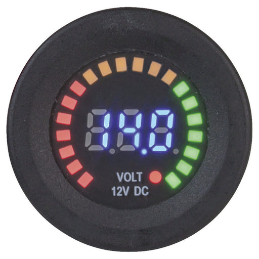 LED Voltmeter 5-15VDC with Bar Graph