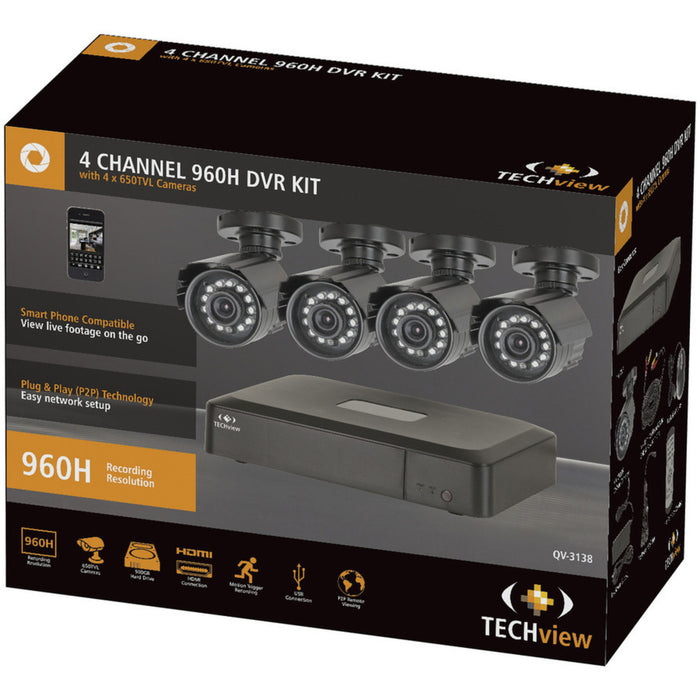 Economy 4 Camera DVR Kit