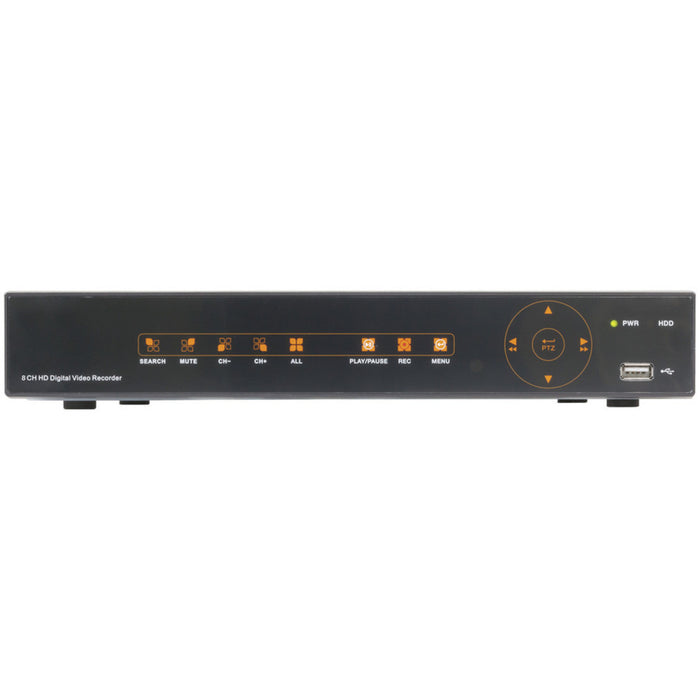 8 Channel 1080p AHD DVR + 4x720p Cameras