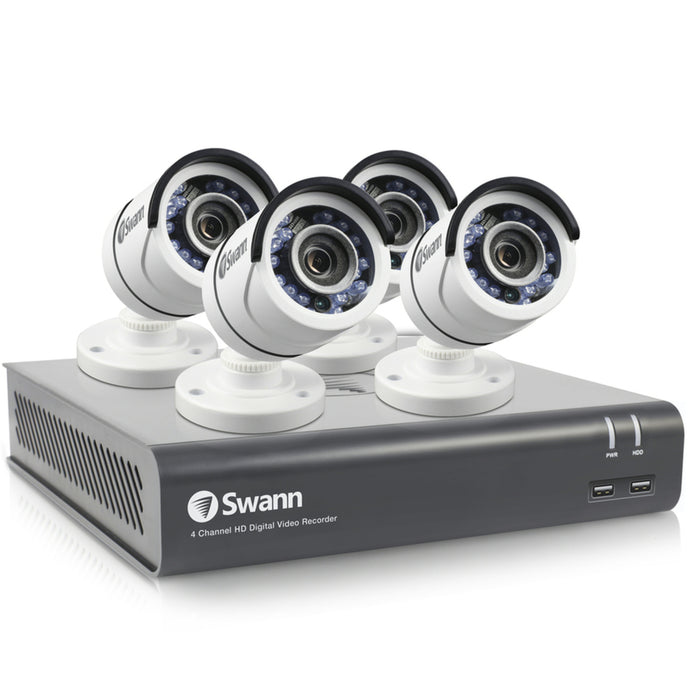 Swann 4 Channel 1080p DVR Kit with 4 x 1080p Cameras