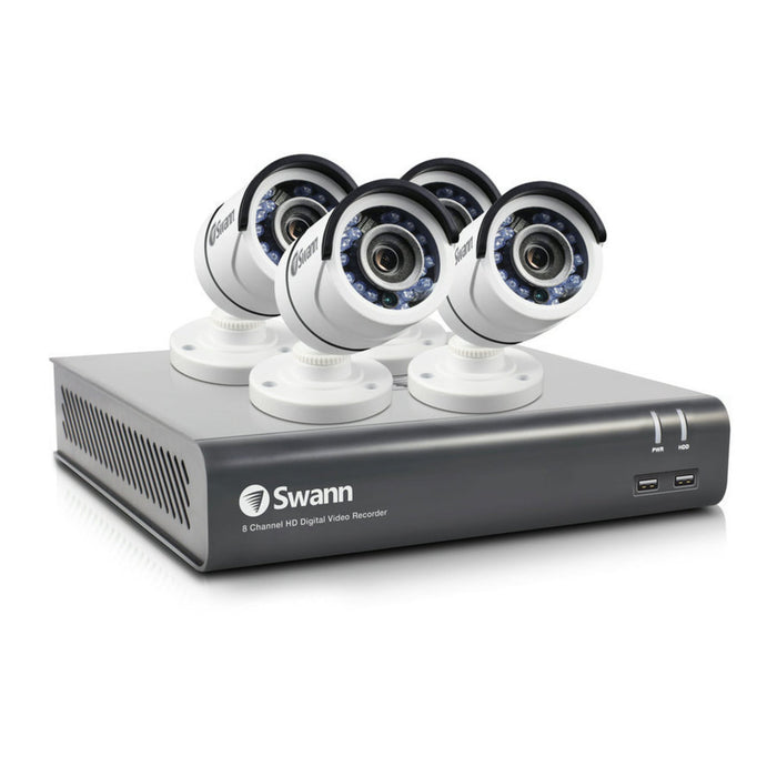 Swann 8 Channel 1080p DVR Kit with 4 x 1080p Cameras