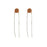 33pF 50VDC Ceramic Capacitors - Pack of 2