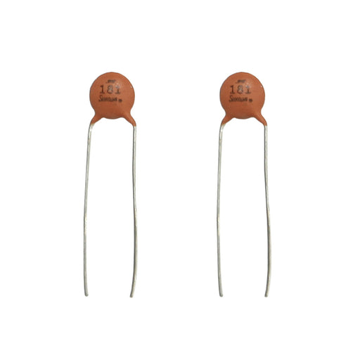 180pF 50VDC Ceramic Capacitors - Pack of 2