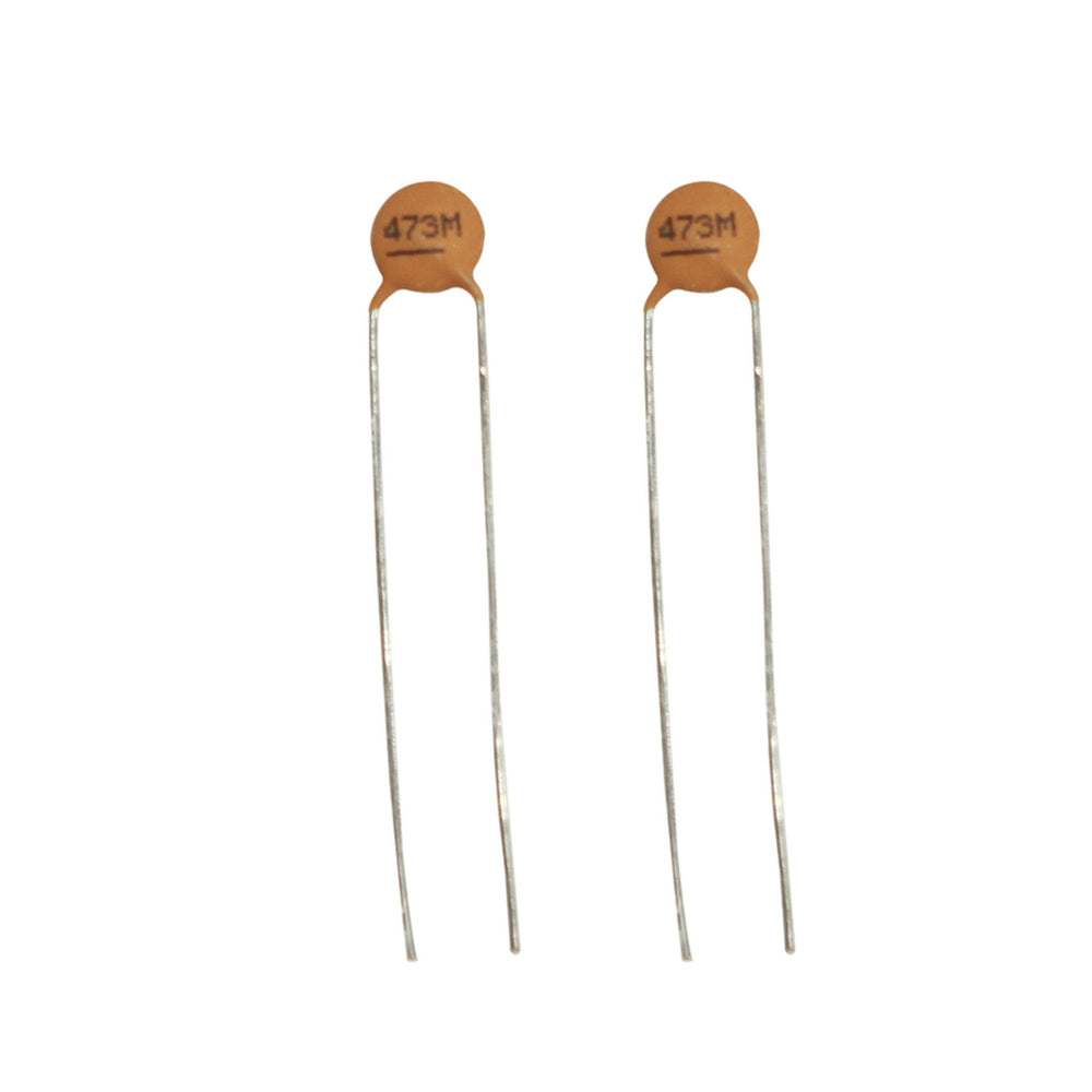 47nF 50VDC Ceramic Capacitors - Pack of 2