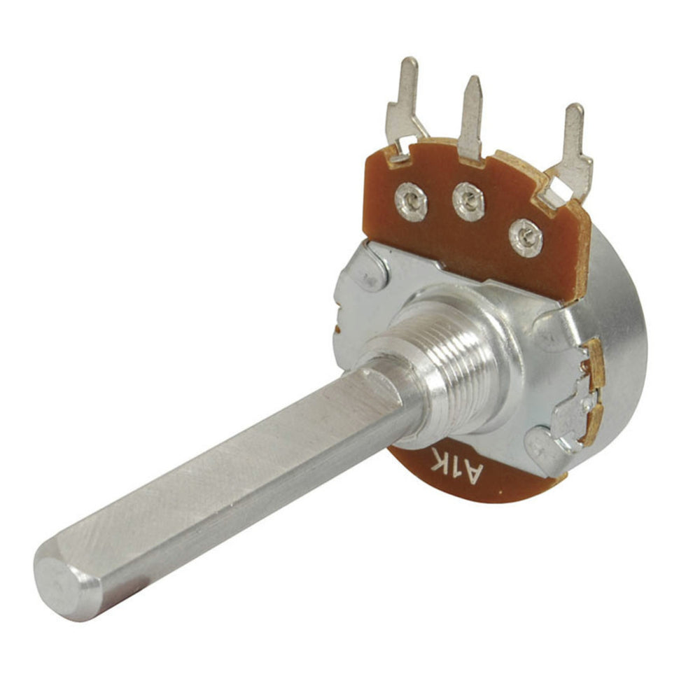 1k Ohm Logarithmic (A) Single Gang 24mm Potentiometer