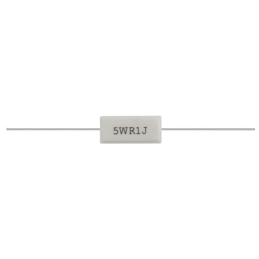 0.1 Ohm 5 Watt Wire Wound Resistor