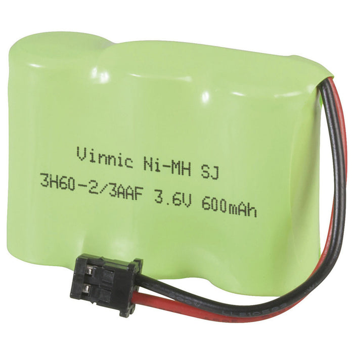 3.6V 650mAH Rechargeable Ni-MH Battery