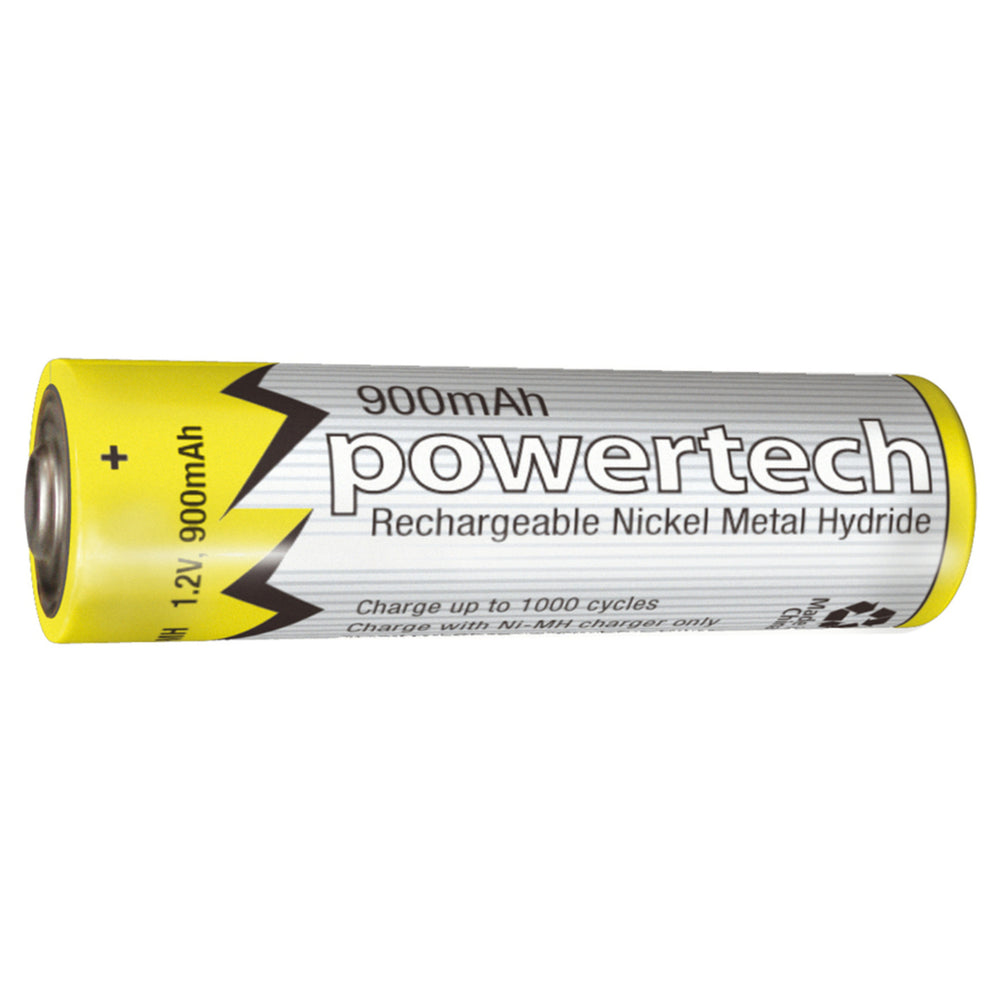 1.2V AAA 900mAh Rechargeable Ni-MH Powertech Battery - Nipple