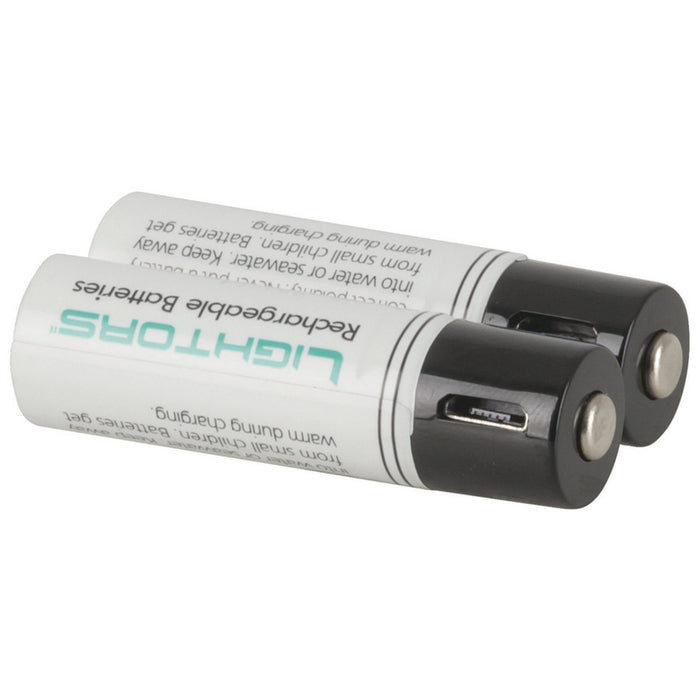 AA 1200mAh USB Recharge Batteries