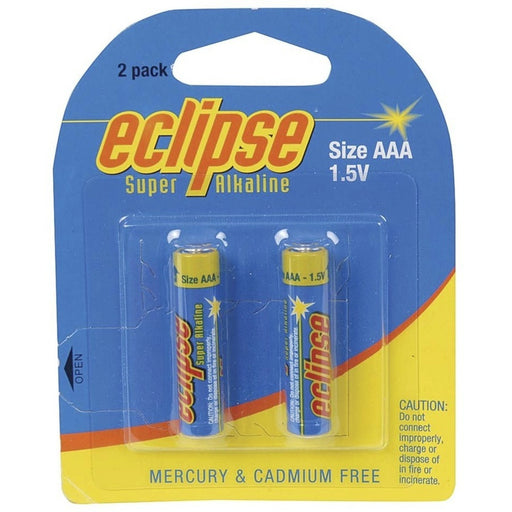 AAA Alkaline - Eclipse Batteries - Pk. 2