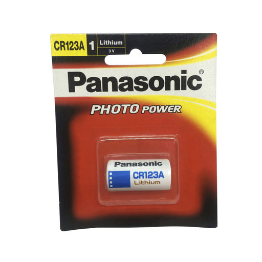 Panasonic Lithium Camera Range Batteries - CR123 1 Pack