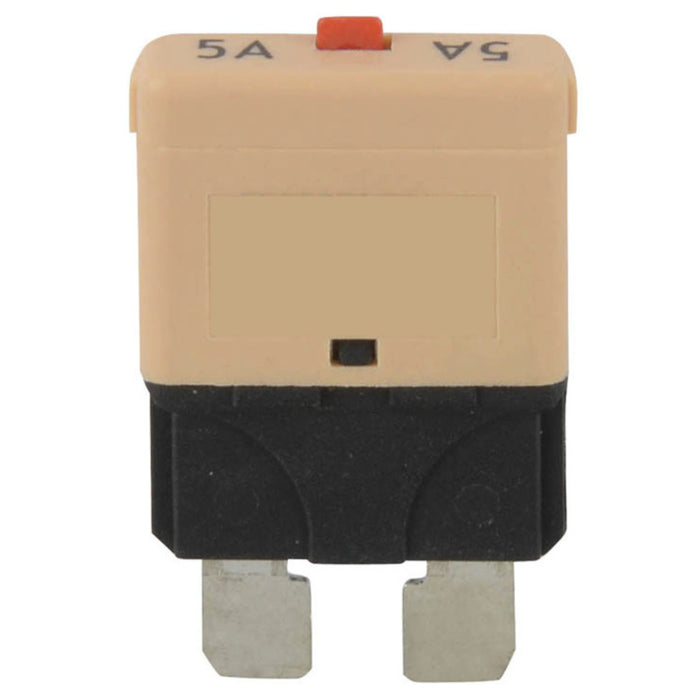 Standard Blade Circuit Breaker 5A - Manual Reset