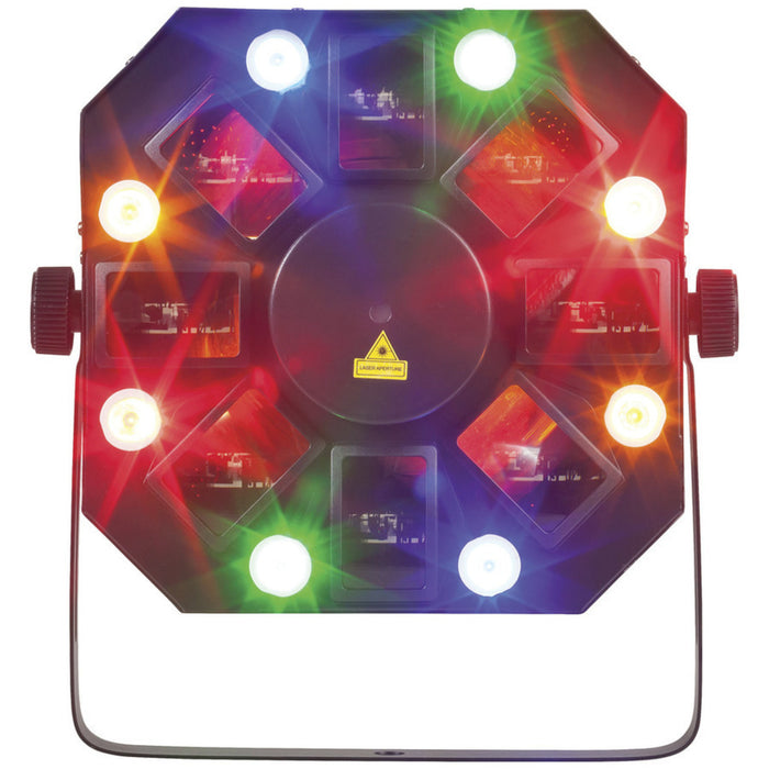 LED and Laser Party Light with Sound Activation