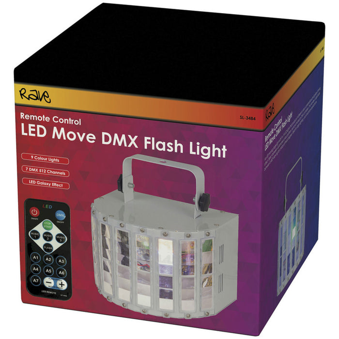 9W Galaxy Magic LED Light with DMX