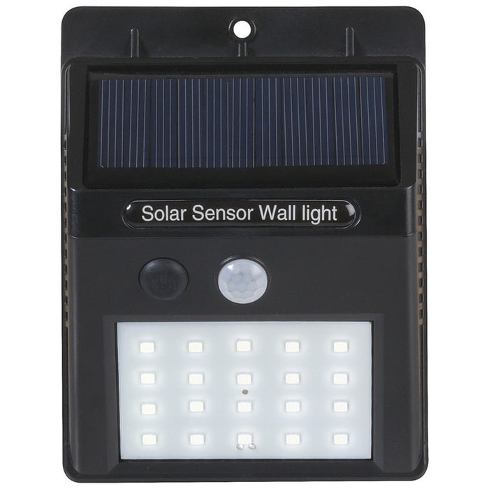 Solar Motion 20XLED Wall Light With PIR and Night Sensor