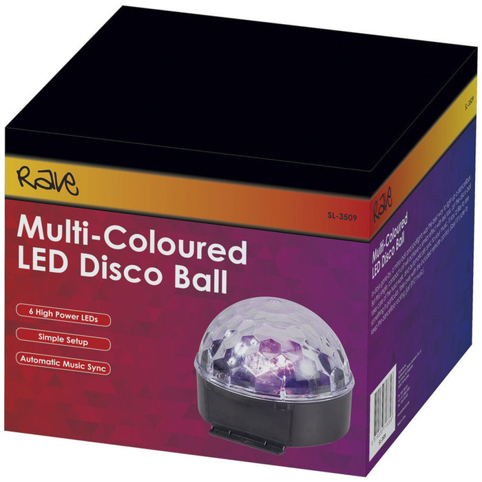 RGB Mini Ball Rotating LED Light 240VAC