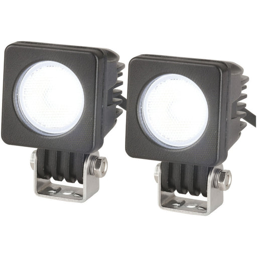 Waterproof Mini 10W Cree Flood Light Pair - 720 Lumen