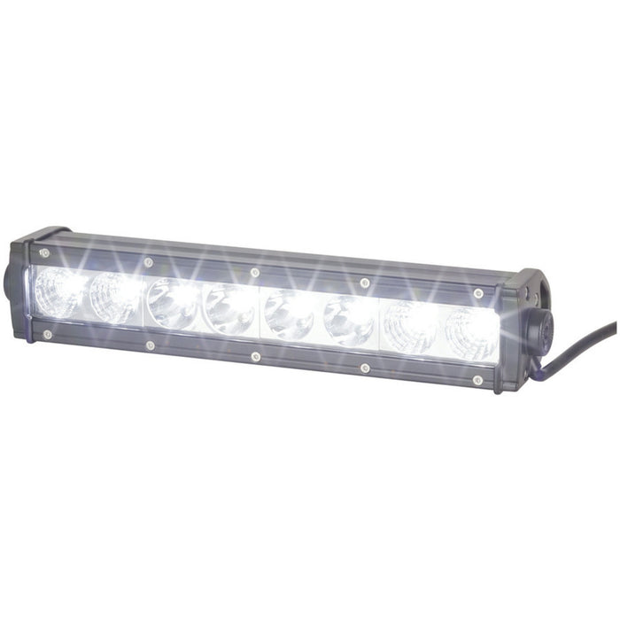 13IN Solid LED Single Row Light Bar, 7200 Lumen, Combination Beam