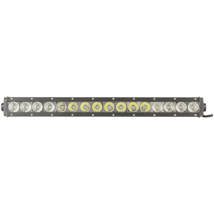 24IN Solid LED Single Row Light Bar, 14400 Lumen, Combination Beam