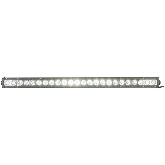 35.6IN Solid LED Single Row Light Bar, 21600 Lumen, Spot Beam