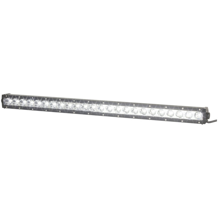 35.6IN Solid LED Single Row Light Bar, 21600 Lumen, Spot Beam