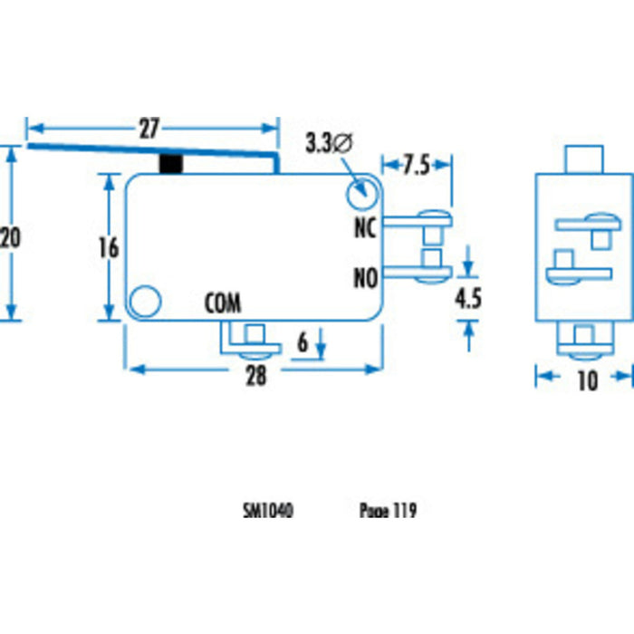 SPDT Microswitch 1