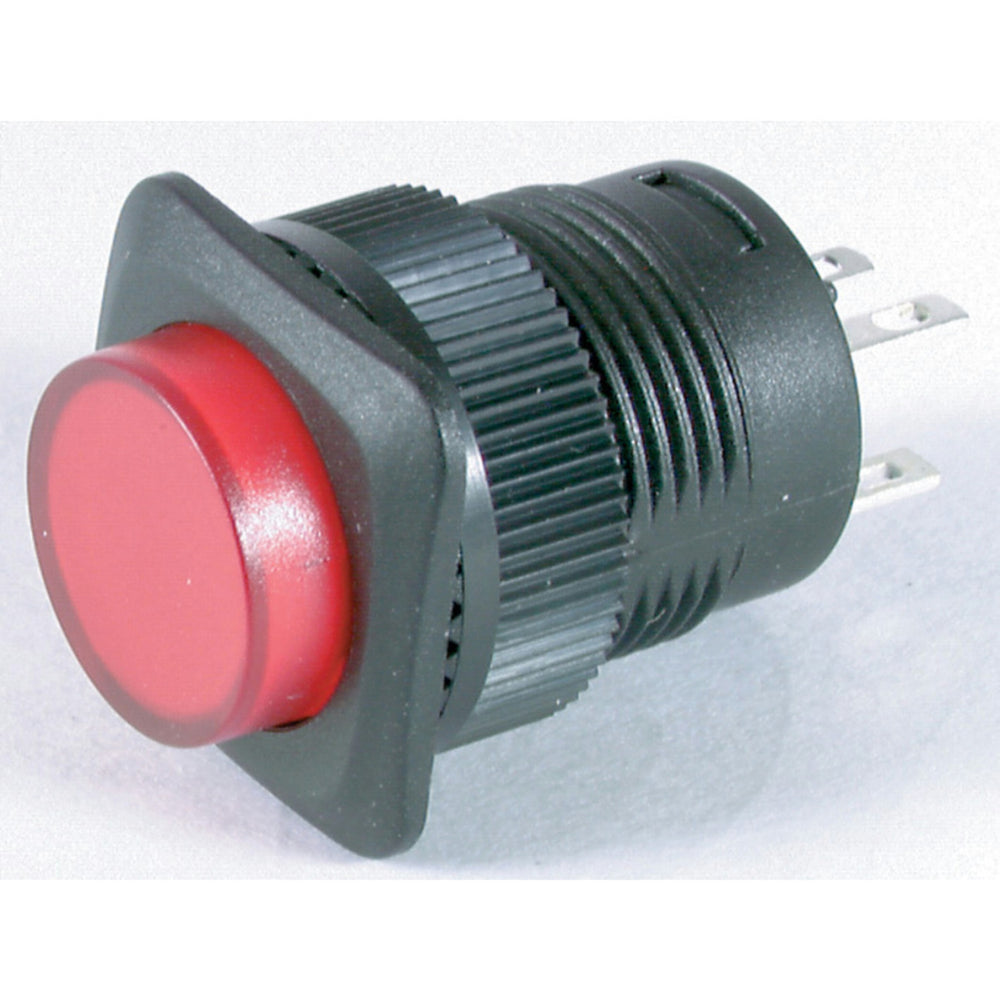 SPST LED Illuminated PUSH ON / PUSH OFF