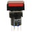 DPDT Illuminated Momentary IP65 Switch Red