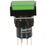 DPDT Illuminated Momentary Pushbutton IP65 Green