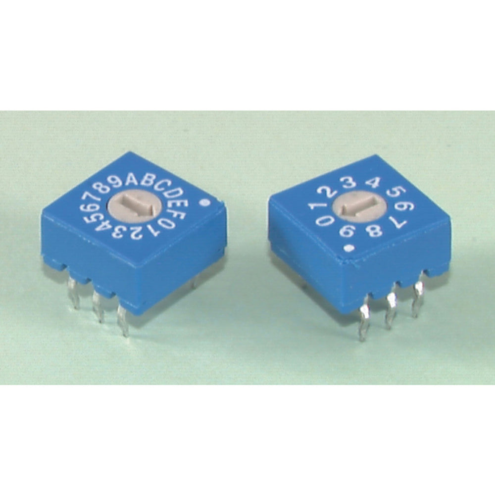 Binary Coded DIL Rotary Switches - BINARY CODED HEX