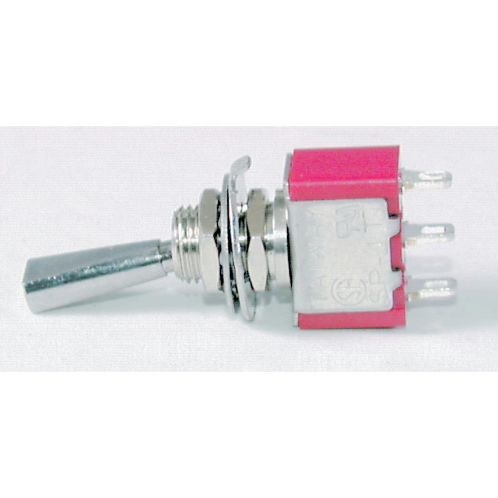 SPDT Flattened Actuator Mini Toggle Switch