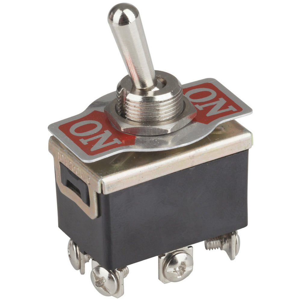 DPDT 6A 250VAC Extra Heavy Duty Toggle Switch