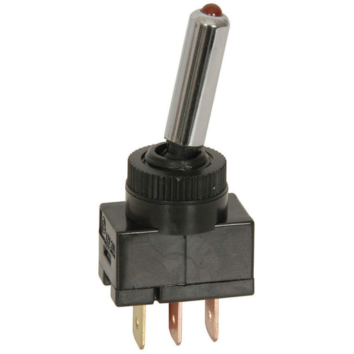 SPST Illuminated Toggle Switch