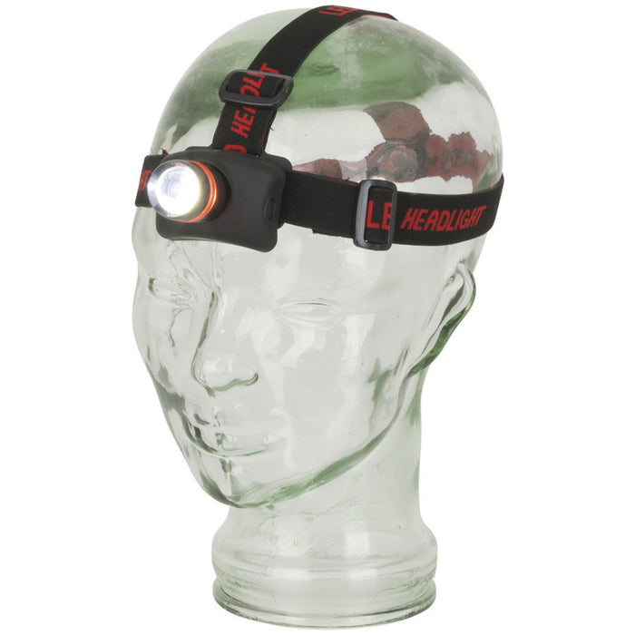 260 Lumen LED Head Torch with Adjustable Beam