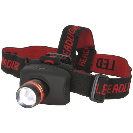 260 Lumen LED Head Torch with Adjustable Beam