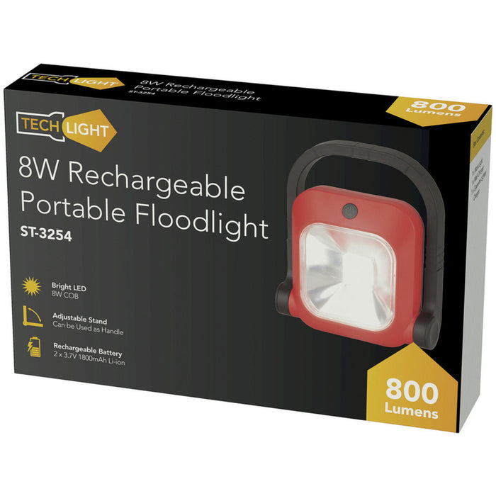 8W Rechargeable Portable Floodlight