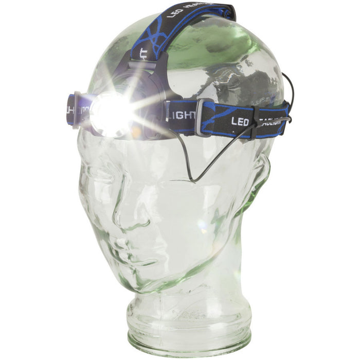 Cree XML 550 Lumen Head torch with adjustable beam