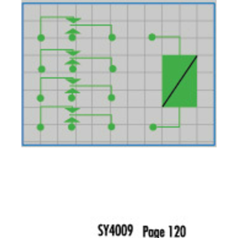 12VDC 4PDT Relay - 5A 240VAC/30VDC Contacts