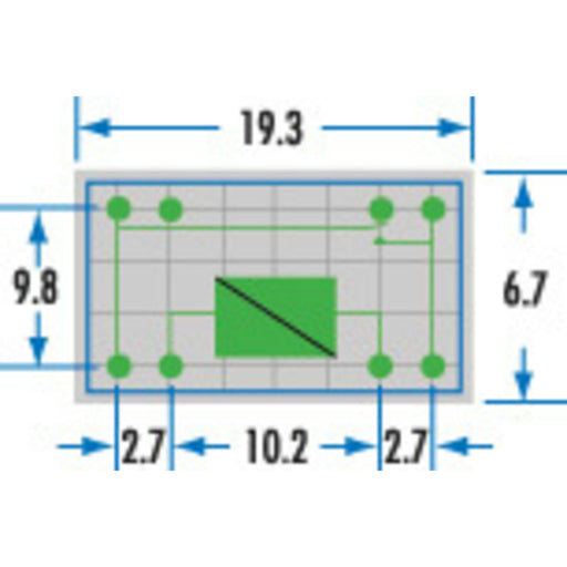 12V SPST DIL Reed Relay