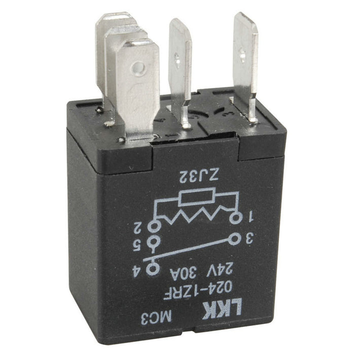 SPDT Horn Relay 30A 24V