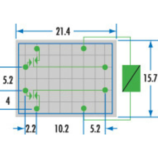 12V DPDT 5A Mini Relay