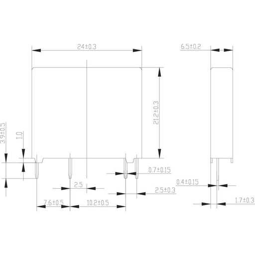 Solid State Relay - 5VDC Control AC Load